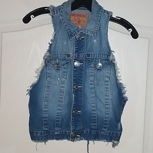 True Religion Jean Vest